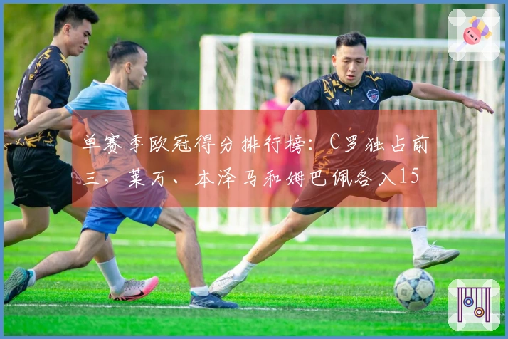 单赛季欧冠得分排行榜：C罗独占前三，莱万、本泽马和姆巴佩各入15球